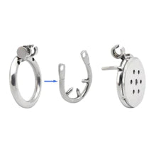 Load image into Gallery viewer, The Flat Chastity Cage with Anti-ring Urethral
