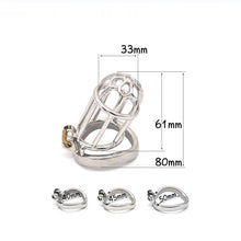 Load image into Gallery viewer, CC68 Steel Chastity Cage
