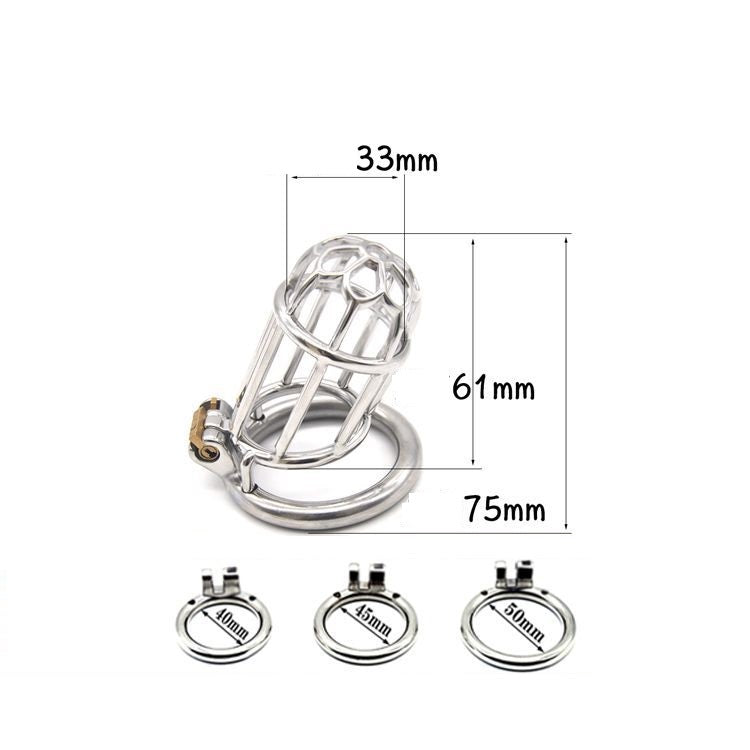 CC68 Steel Chastity Cage