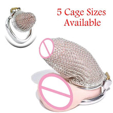 Load image into Gallery viewer, Hollow Mesh Design Penis Chastity Cage
