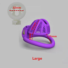 Load image into Gallery viewer, Honeycomb Mini Male Chastity Penis Device
