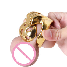 Load image into Gallery viewer, HT-V4 Stainless Steel Super Small Chastity Cage
