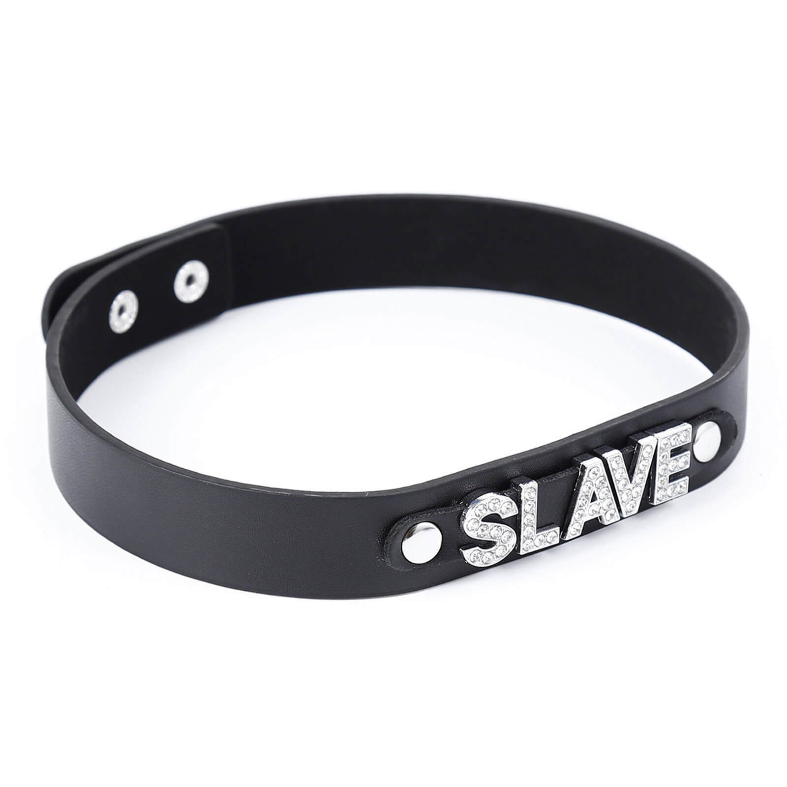 Leather Bondage Collar-Slave Or Sexy – CHASTITY CAGE CO