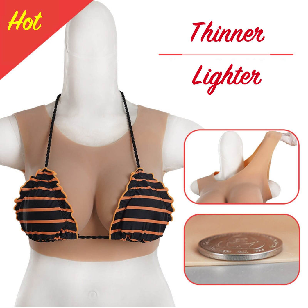 Lightweight Silicone Breast Prosthesis