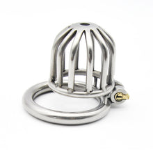 Load image into Gallery viewer, Locked and Shamed Metal Chastity Cage
