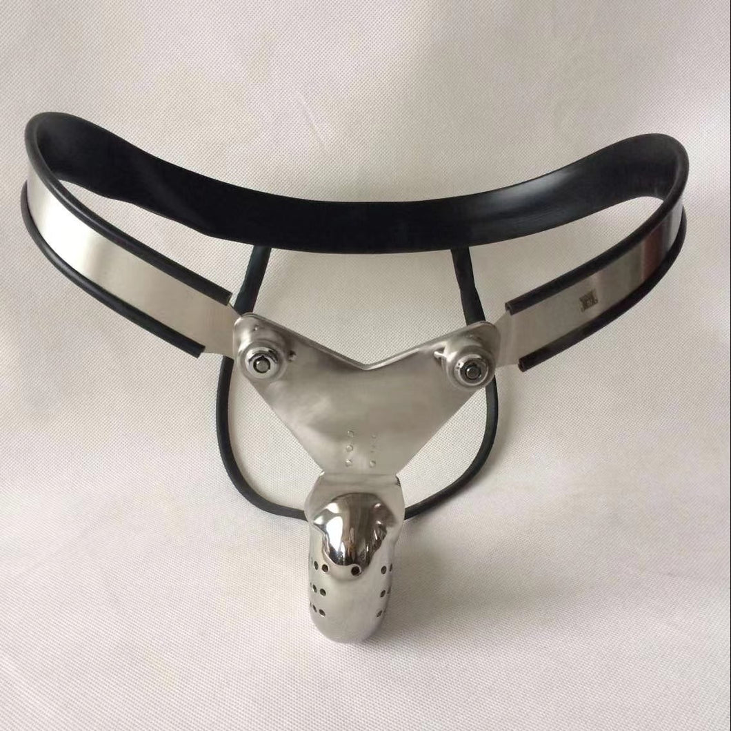 Male Chastity Belt 23 inches to 43 inches Waistline