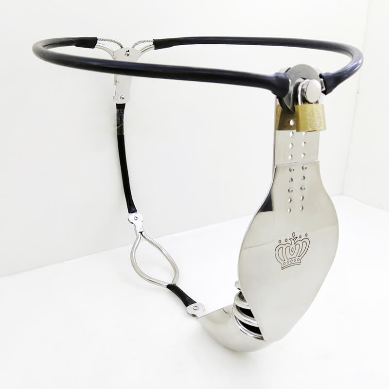 Male Stainless Steel Chastity Belt
