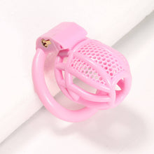 Load image into Gallery viewer, Mini Honeycomb Chastity Device With 4 Ring
