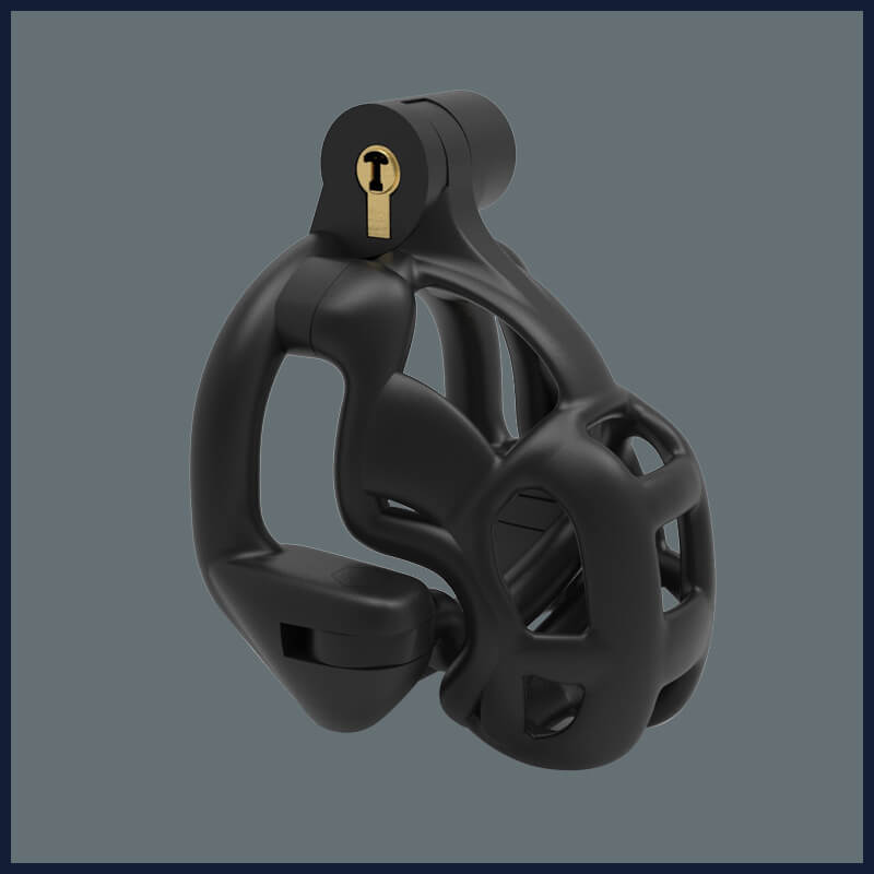 New 3D Print Double Lock Chastity Device