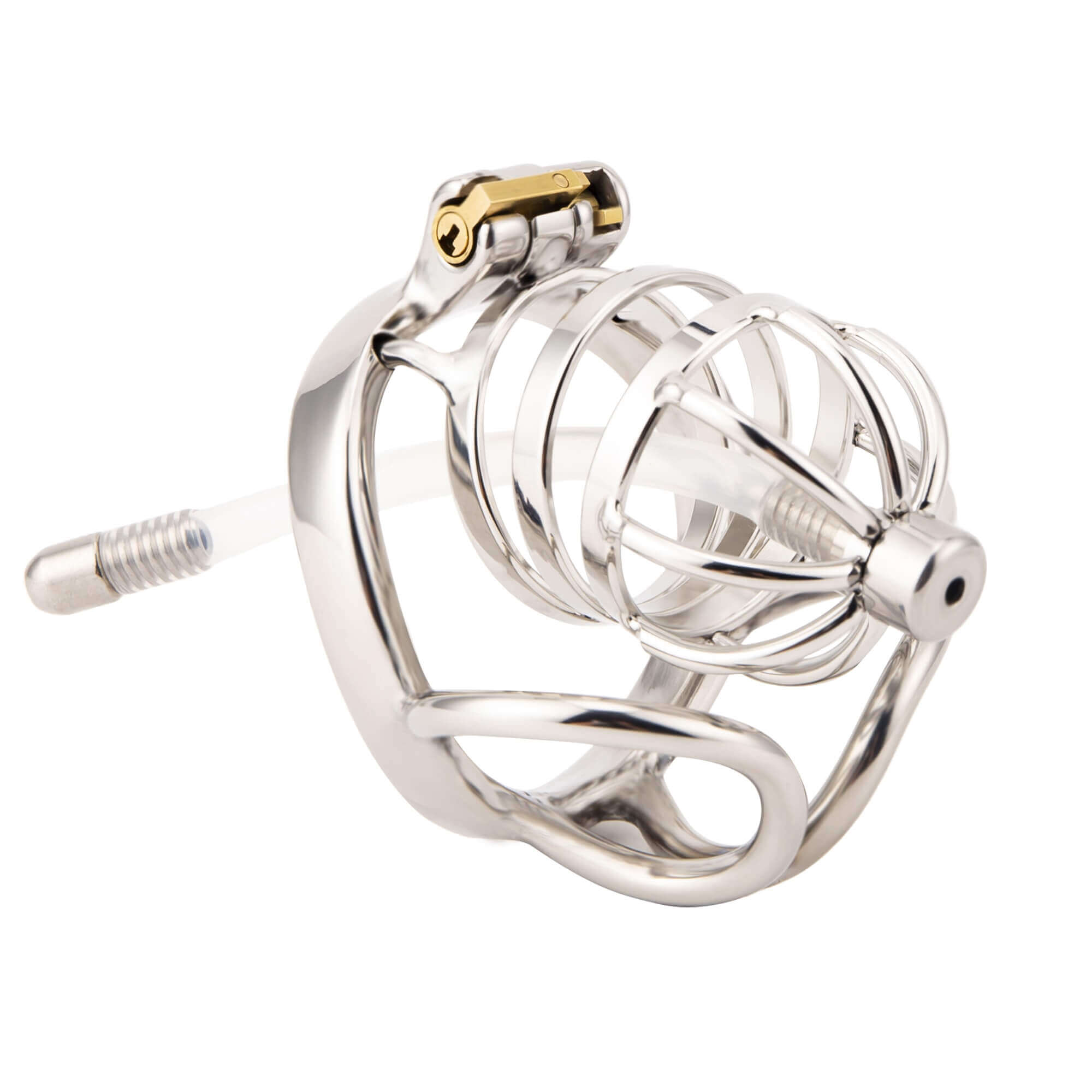 New Balls Chastity Cage With Balls Ring – CHASTITY CAGE CO