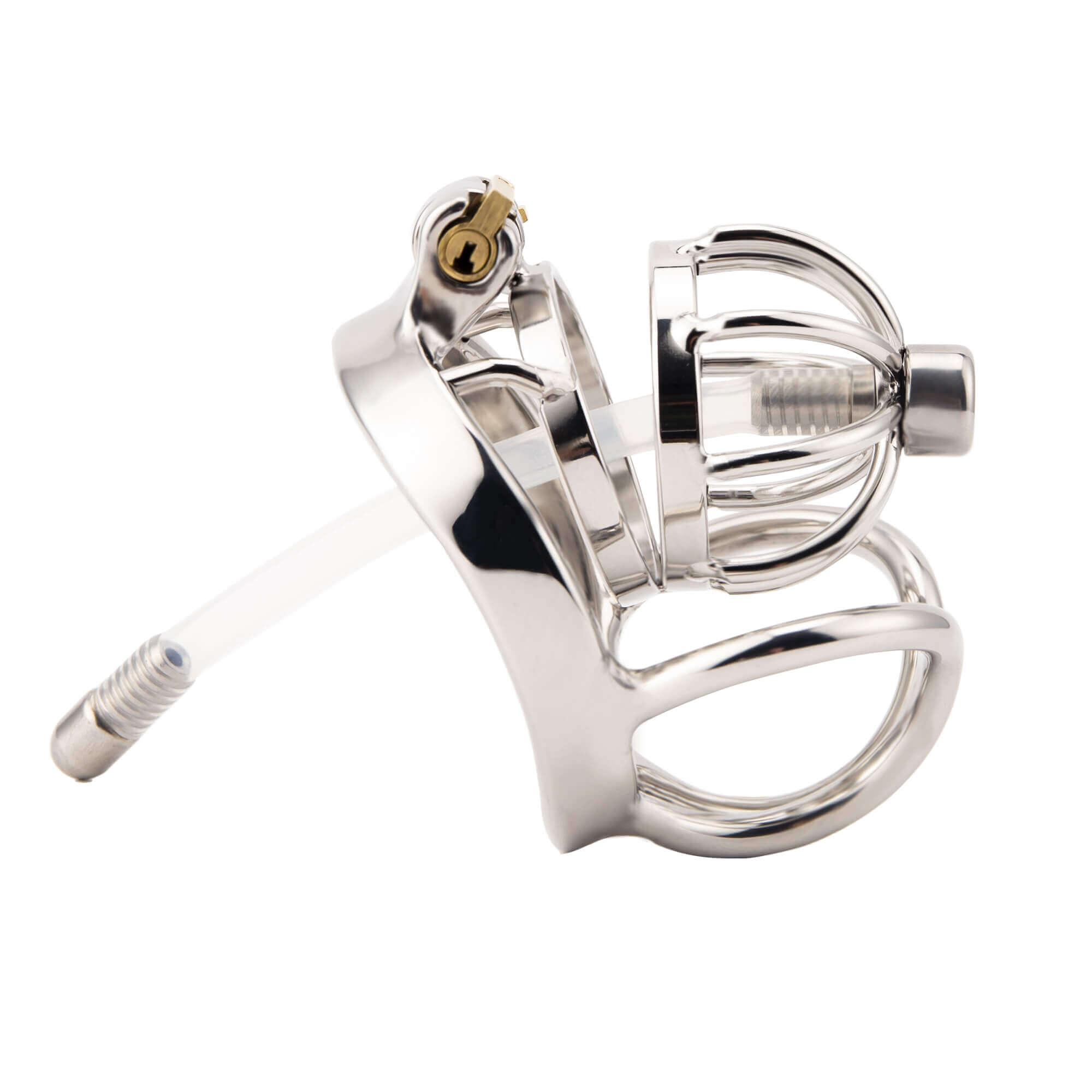 New Balls Chastity Cage With Balls Ring – CHASTITY CAGE CO