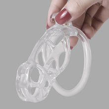 Load image into Gallery viewer, Ice Vision Desigh Clear Cobra Chastity Cage
