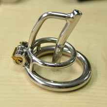 Load image into Gallery viewer, Steel Urethral Chastity Cage 1.97 inches Long
