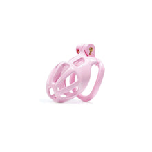 Load image into Gallery viewer, Pink Stripe Cobra Chastity Cage Kit 1.77 To 4.13 Inches Long
