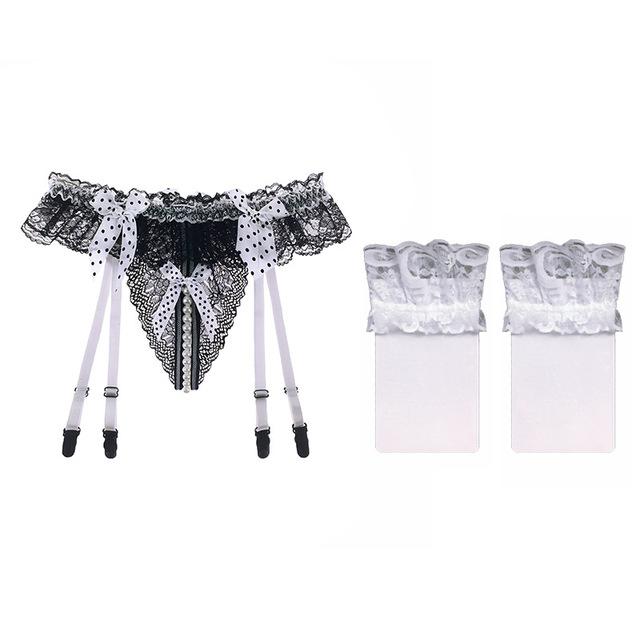 xl vibrating dildo Why This Lace Garter Belt & Stockings Set Is Perfect for Sissy Bent Over  Moments at