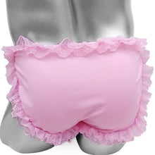 Load image into Gallery viewer, &quot;Sissy Camille&quot; Floral Ruffle Lace Panties
