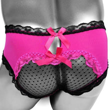 Load image into Gallery viewer, Ruffles Lace Edge Sissy Brief Panties
