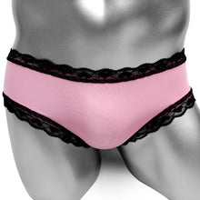 Load image into Gallery viewer, Ruffles Lace Edge Sissy Brief Panties
