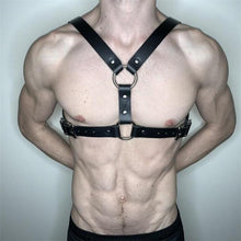 Load image into Gallery viewer, Men&#39;s BDSM Chest Harness
