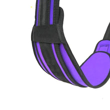 Load image into Gallery viewer, Purple Leg Spreader Sex Swing
