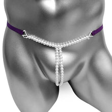Load image into Gallery viewer, Pearls Sissy G-String

