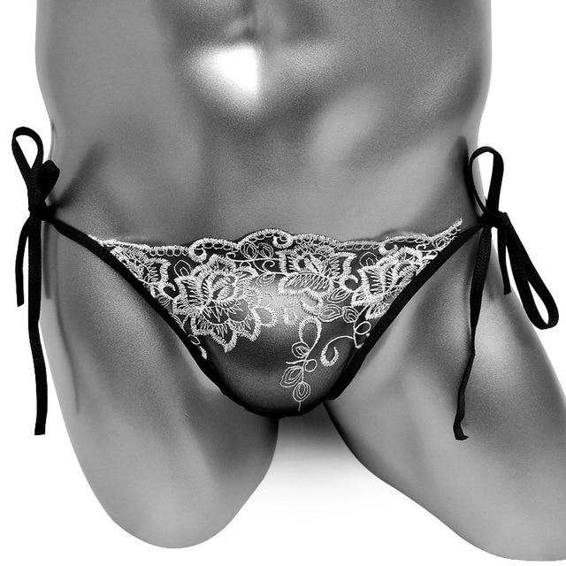 Embroidered Sissy Thong