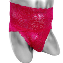 Load image into Gallery viewer, High Waist Lace Sissy Panties
