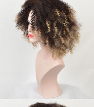 Load image into Gallery viewer, 12 Inches Short Ombre Curly Wig
