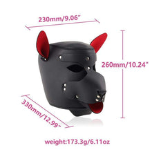 Load image into Gallery viewer, Obedience Training Leather Dog Hood

