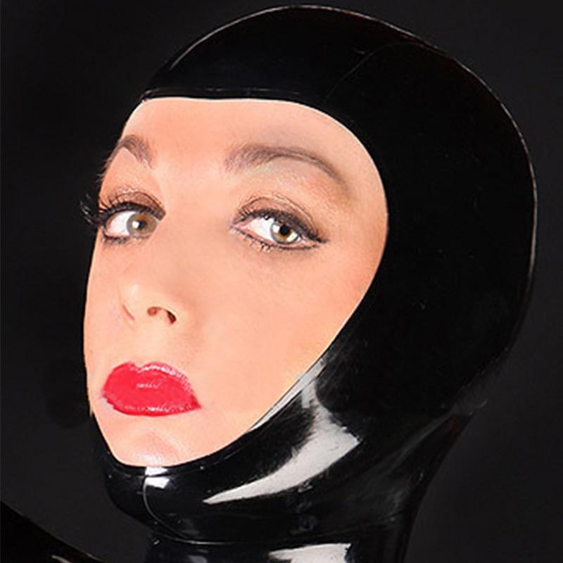 Ready to Play Open Face Latex Hood