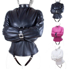 Load image into Gallery viewer, Colored Leather Harness BDSM Straitjacket
