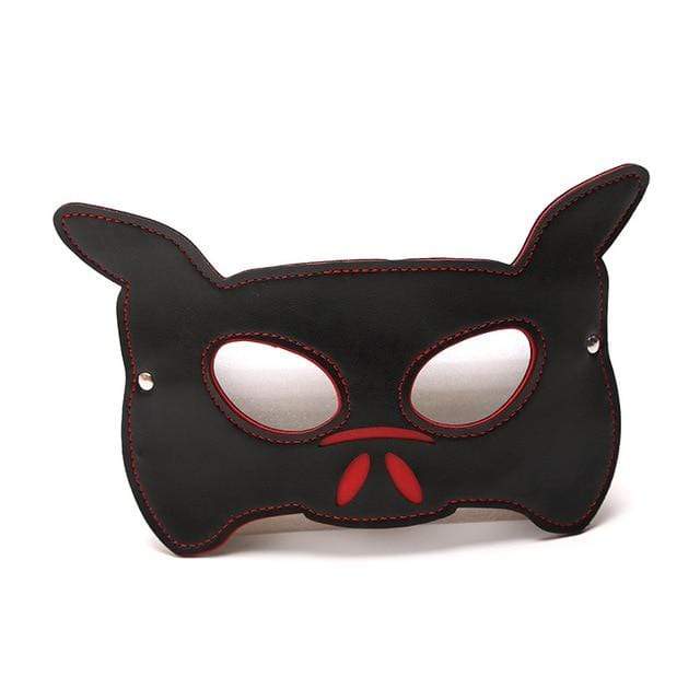 Whipping Dog Leather Puppy Mask
