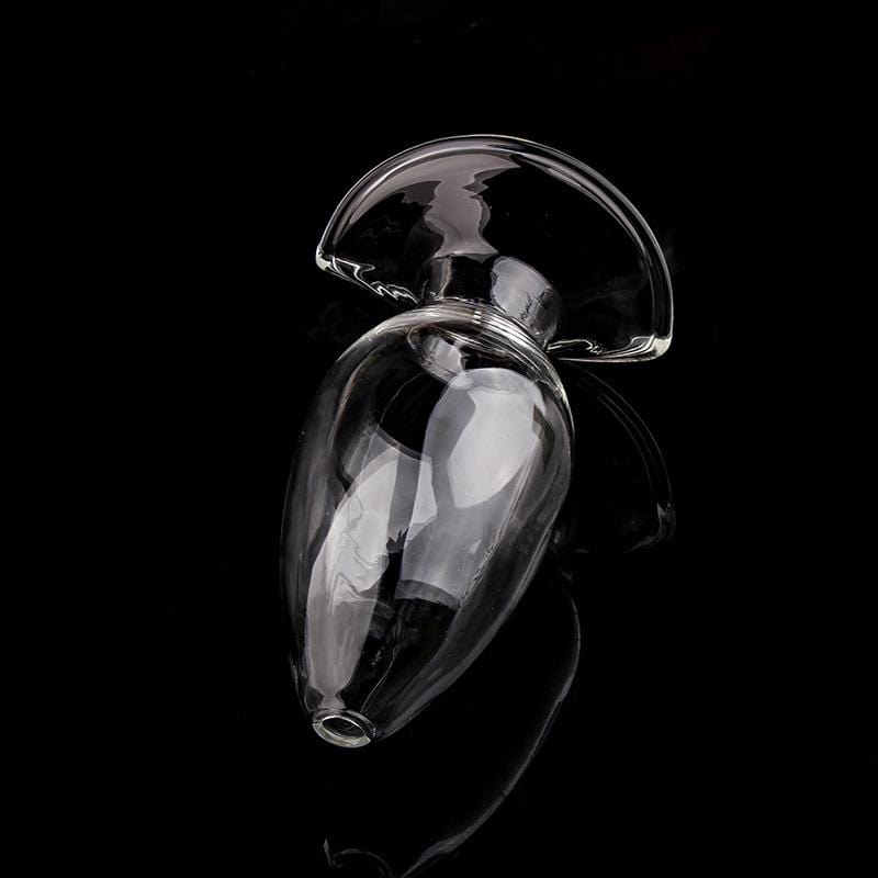 Plug Anal En Cristal Verre - Pour Massage Et Jeu BDSM - Unisexe - Imperméable
