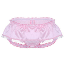 Load image into Gallery viewer, Mens Sissy Lace Skirted Panties
