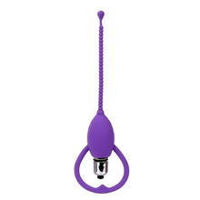 Load image into Gallery viewer, Colorful Vibrating Beaded Penis Plug
