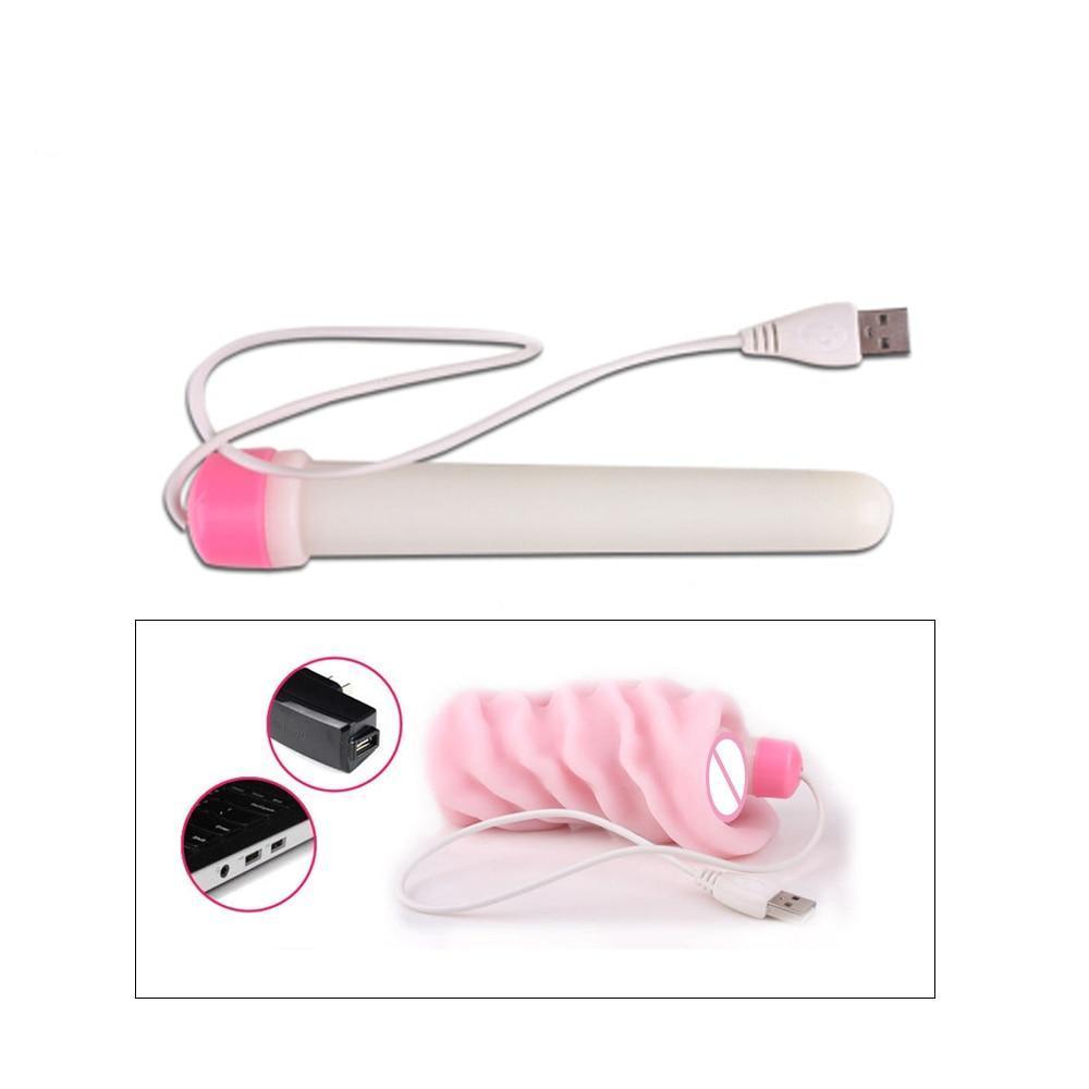 Smart USB Heating Rod Sissy Masturbator