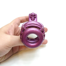 Load image into Gallery viewer, Purple Grenade Chastity Cage

