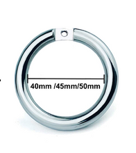 Load image into Gallery viewer, Stainless Steel Chastity Ring
