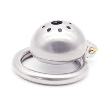 Load image into Gallery viewer, Small Metal Chastity Device 0.98 inch long
