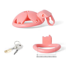 Load image into Gallery viewer, Sakura Super Short 3D Printed Chastity Device
