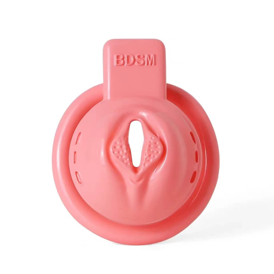 Short 3D Printed Pussy Vaginal Male Cock Cage – CHASTITY CAGE CO