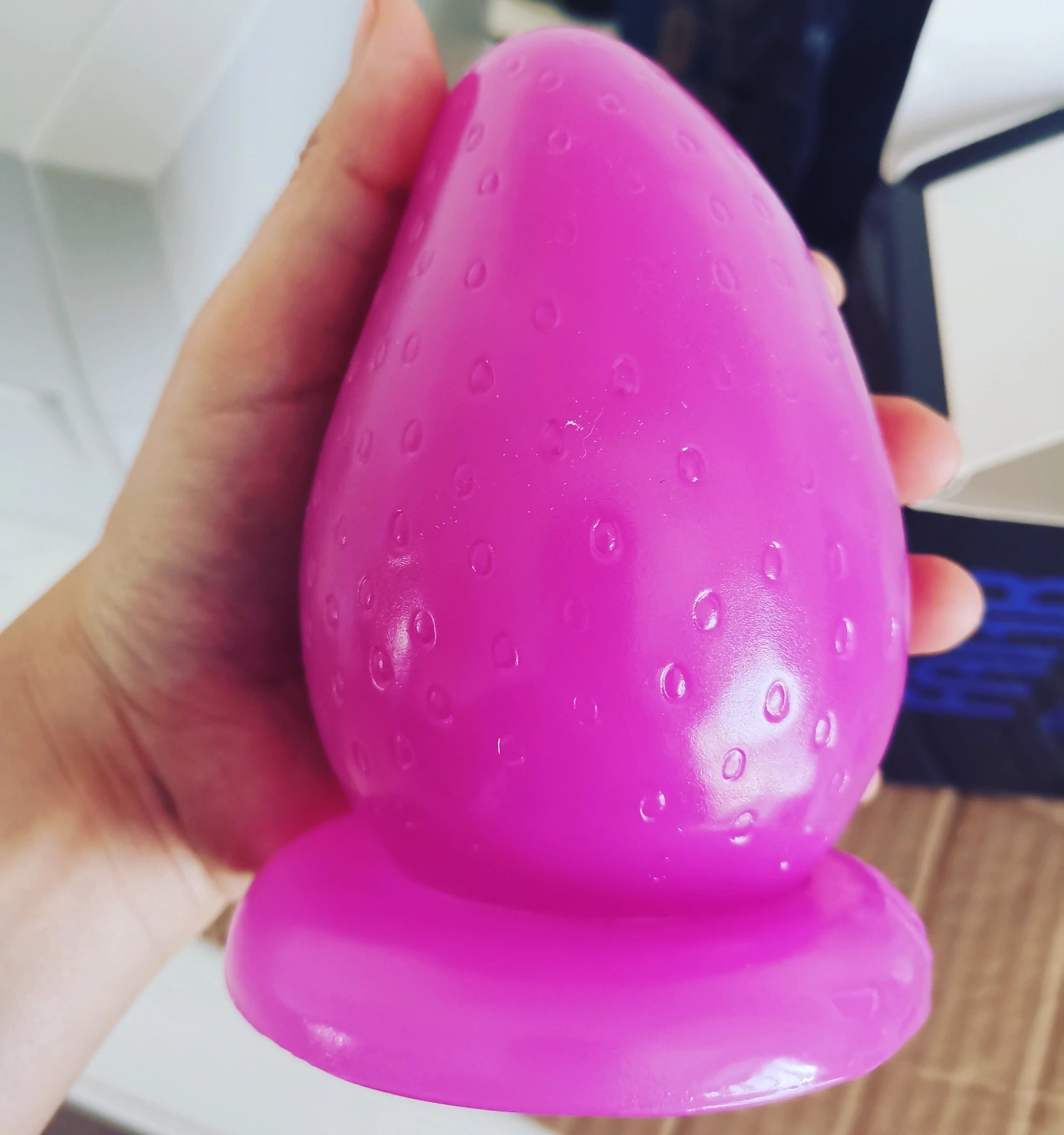 Sissy Strawberry Opener Butt Plug  CHASTITY CAGE CO