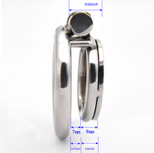 Load image into Gallery viewer, Tiny Metal Chastity Device 0.62 Inches Long
