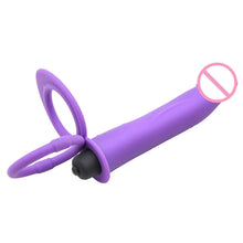 Load image into Gallery viewer, Double Penetration Penis Vibrator
