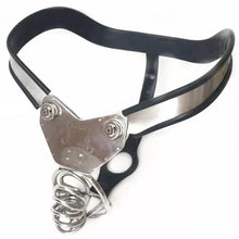 Load image into Gallery viewer, Stainless Steel Chastity Belt 27 inches to 43 inches Waistline
