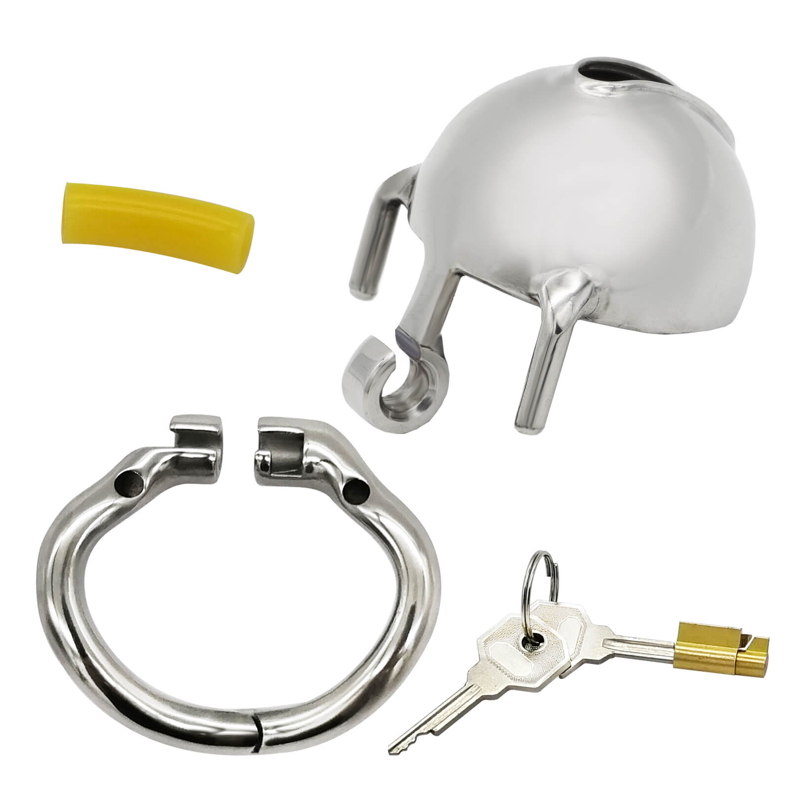 Stainless Steel Male Cock Cage – CHASTITY CAGE CO