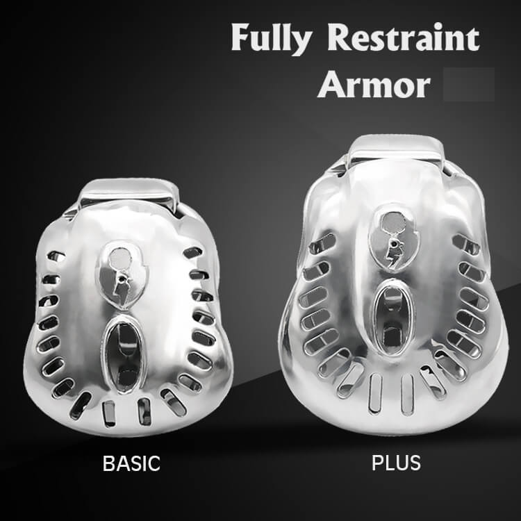 Stainless Steel Male Fully Restraint Chastity Device
