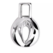 Load image into Gallery viewer, Steel Clitty Chastity Cage with Belt
