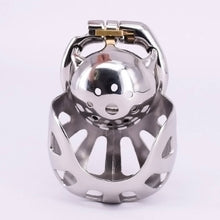 Load image into Gallery viewer, Super Small Chastity Device with Scrotum Testicle Pouch
