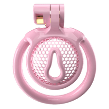 Load image into Gallery viewer, Super Small CX-1 Sissy Chastity Cage With 5 Arc Rings
